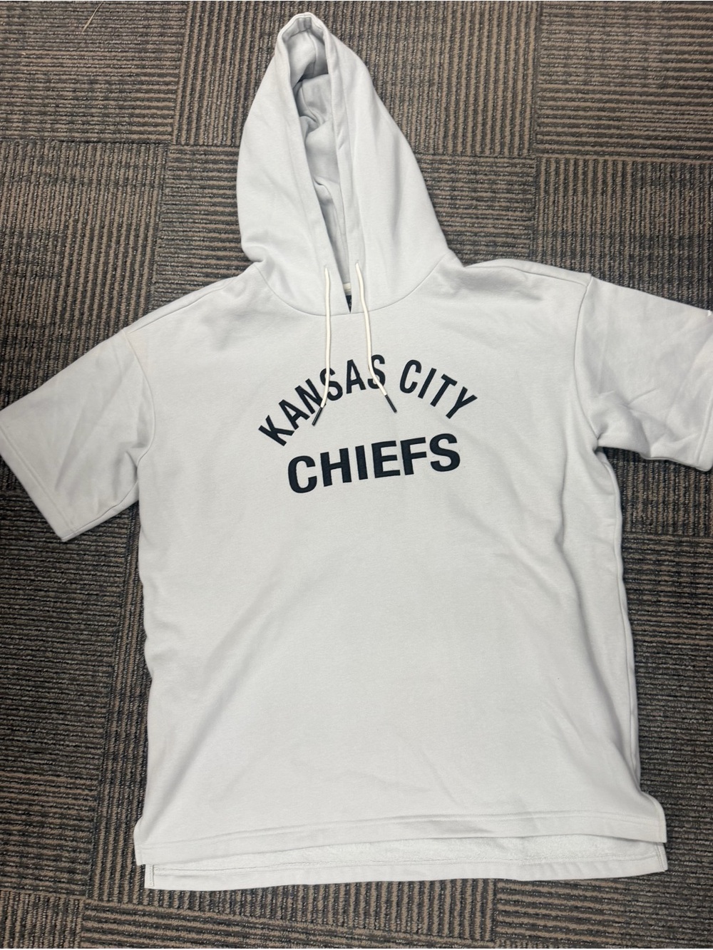 NWOT Fanatics Signature Kansas City Chiefs Short-Sleeve Hoodie SZ XL